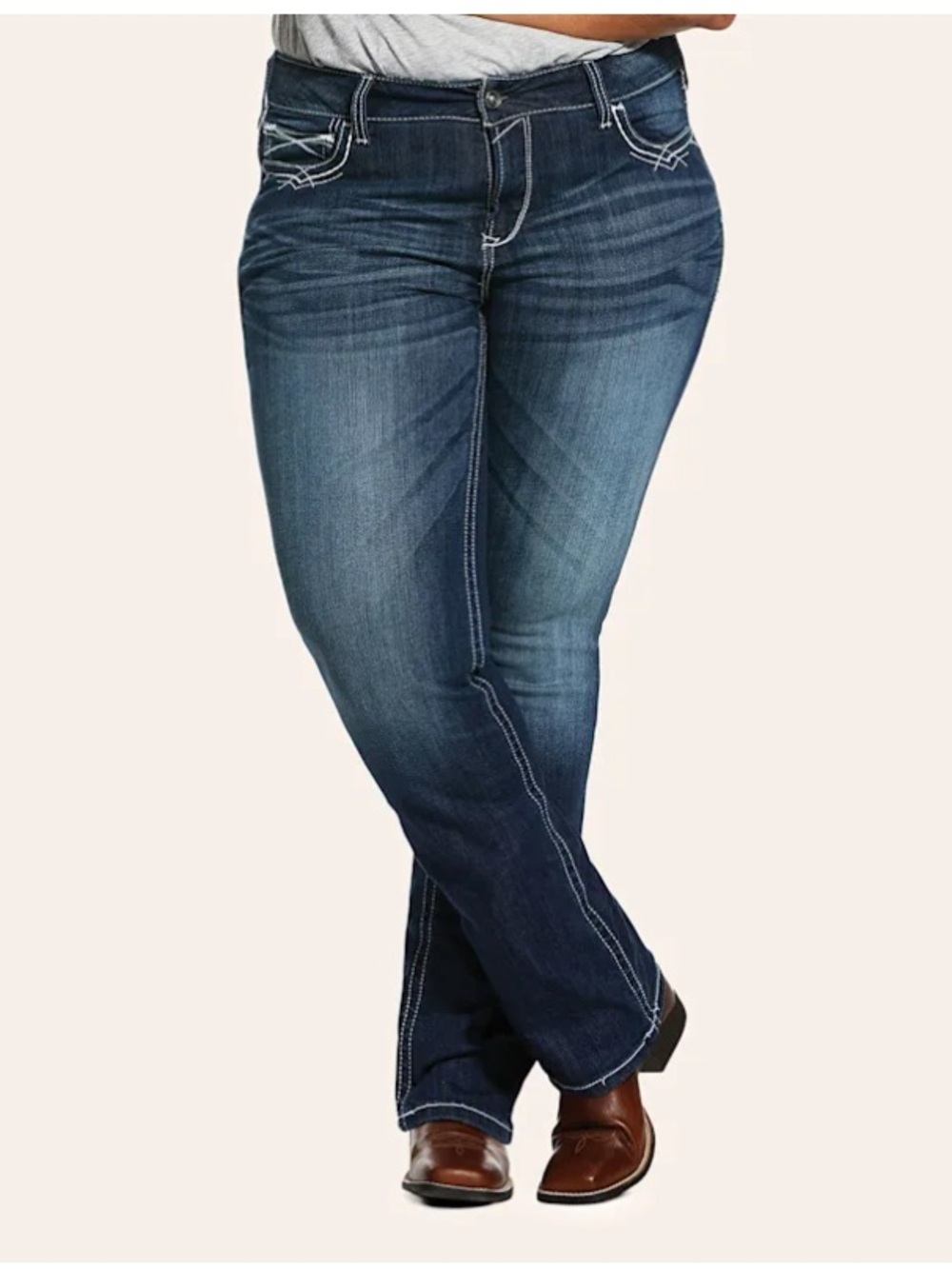 Ariat Women’s Real Entwined Bootcut Jeans - Plus Size